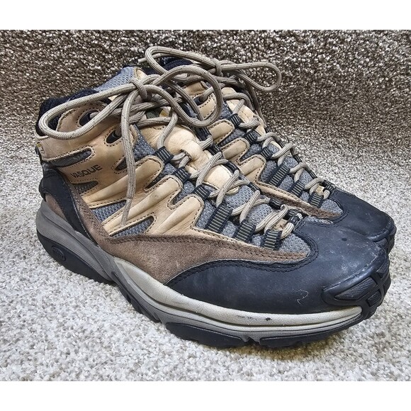 Vasque Shoes Mens 11 M Stealth Trail Hiking Sneakers Multicolor Leather Lace Up - Picture 2 of 13